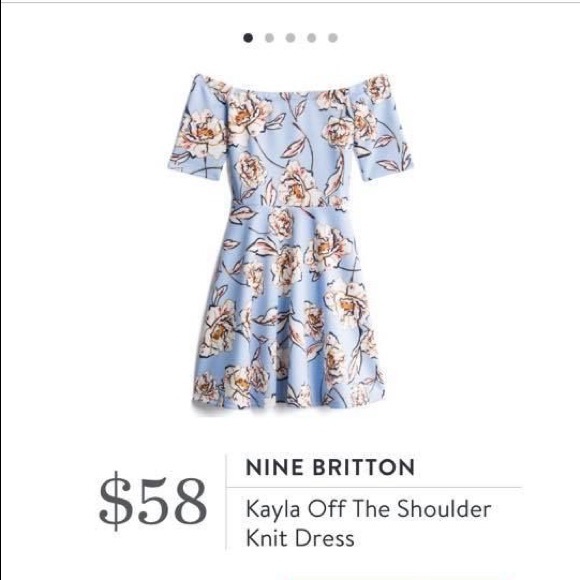 nine britton rosa knit maxi dress